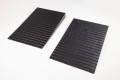 1x Pair Rubber Threshold Ramp 100mm high and 500mm wide each