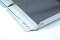 Aerolight Xtra Folding Wheelchair Ramp foot of the ramp 