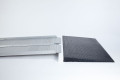 Folding wheelchair for threshold 