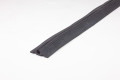 Cable Protector with Yellow Safety Stripes or Black (2000kg Capacity, Channel Size 20mm Diameter)