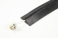 Cable going through the cable protector 