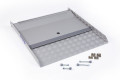 Folding drive in ramp with fixings 