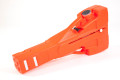 Portable expandable barrier stored