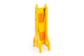 Plastic Expandable Safety Barrier Black & Yellow (Expands up to 2.3m) - Water Filled