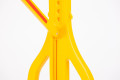 Plastic Expandable Safety Barrier Black & Yellow (Expands up to 2.3m) - Water Filled