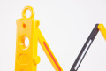yellow mobile barrier