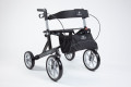 Rollator with seat and bag 
