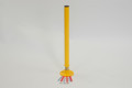 Spring security post with fixings 