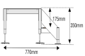 Adjustable 2 Step Kit 285mm - 360mm