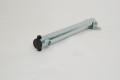 Foldable steel bollard 