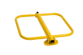 Folded security post 