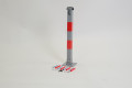 Driveway bollard with fixings
