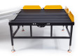 Portable platform fully assembled with ramp