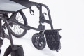 Leg rests on manual wheelchair 