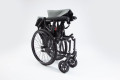 Folded wheelchair Rehasense Icon 35 self propelled wheelchair