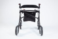 Back view of the rollator
