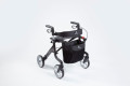 Rehasense rollator with bag and backrest