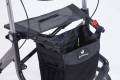 Rehasense rollator with seat and bag