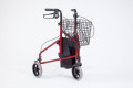 Rollator with basket no tray