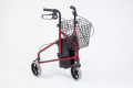 Rollator with basket
