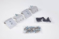 Fixings for the wheelchair ramp kit with handrails