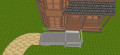 Birds eye view of modular ramp 