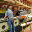 Person working on anti-fatigue mat 