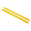 Bevelled edges for anti-fatigue matting 