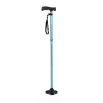 HurryCane 2 Comfort Walking Stick - Pastel Blue with strap