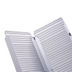 hinge of the folding wheelchair ramp 