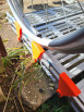 rollable overcoming an unstable garden step