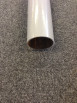 Steel post for traffic signs