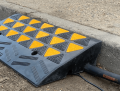 Rubber Kerb Ramp TRP2M Pair (150mm high)