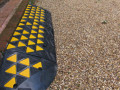 Rubber kerb ramp fully assembled kit 