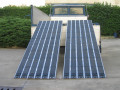 Ramps for steel tracks with rubber coating 