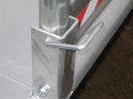 Fixing bracket for vehicle gangway handrails 