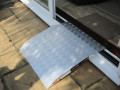 Ramp on PVC threshold 