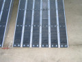 Rubber on rubber tracked loading ramps 