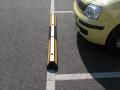 Rubber wheel stop