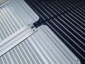 high rubber threshold ramp in combination with folding wheelchair ramp 