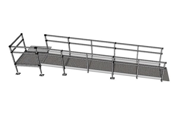 5m modular wheelchair ramp kit 
