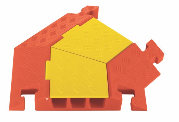 Checkers LineBacker 3 Channel 45 Deg Right Turn