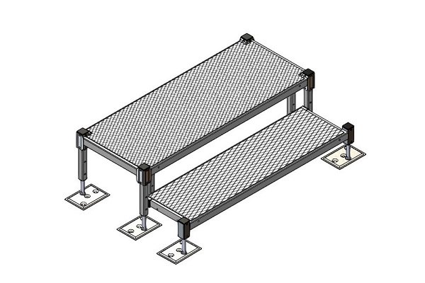 Adjustable 2 step kit 