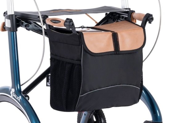 Saljol Allround Rollator Bag black and brown 