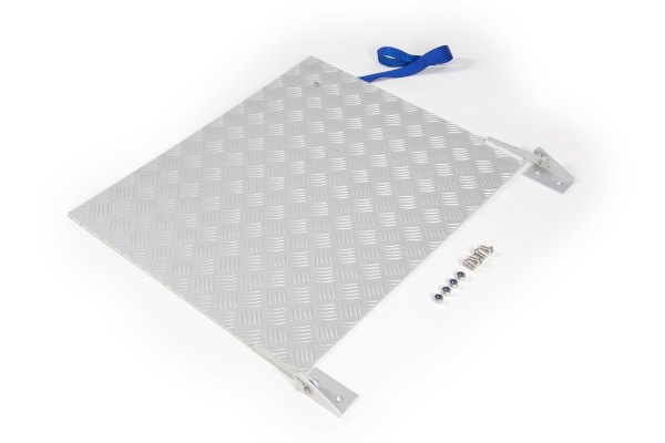 Hinged Connecting Plate for Fixed and Adjustable Threshold Ramps