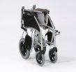 Folded transit wheelchair 