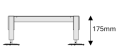 Adjustable step kit measurements 