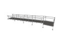8400mm long modular ramp 