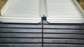 high rubber threshold ramp in combination with folding wheelchair ramp 