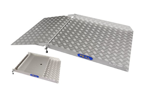 Folding drive in ramp folded and unfolded 
